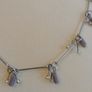 DesignSix London Silver Amethyst Necklace New With Tags. Image 4