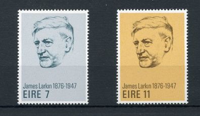 Ireland : 1976 Scott # 385 - 386 Centenary of the Birth of James Larkin - Mint Never Hinged