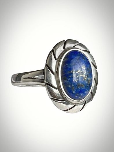 Mexican sterling silver 925 ring with Lapis Lazuli