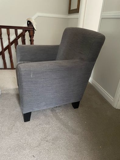 Grey Armchair