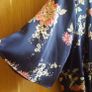 Navy Floral Bodysuit Image 3