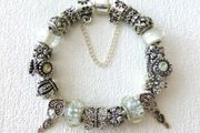 Pandora Style Charm Bracelet