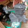 80cc motorized bike engine and accessories Image 2