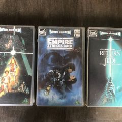 Star Wars Trilogy Widescreen VHS Videos