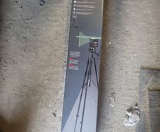Laser level and tripod