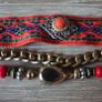 Multi-strand bohemian cuff bracelet Image 3