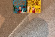 2 books boy who lived with dragons