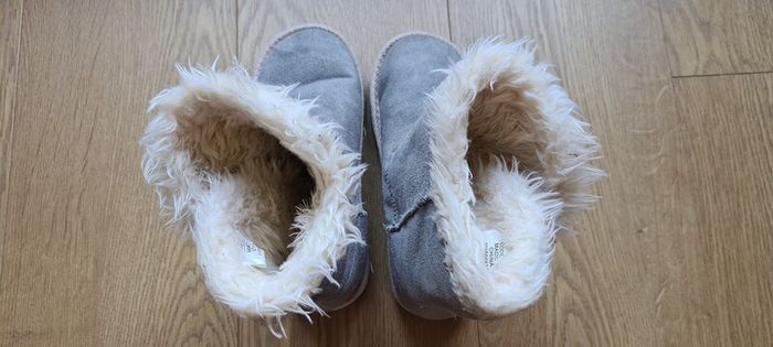 Winter suede boots