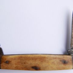 Vintage James Barber 1800s Sheffield Pocket Knife 2 Blades Stainless Steel