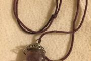 Gemstone Amytyst Necklace