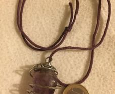 Gemstone Amytyst Necklace