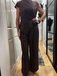brown suit set Size M