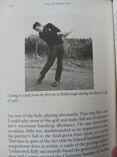 Only Golf Spoken Here/ Colourful Memoirs of a Passionate Irish Golfer/ Ivan Morris/ 1st edition/ Signed