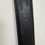 CK "CHARLES KEEPER" black genuine leather belt, Italy design 135cm Image 7