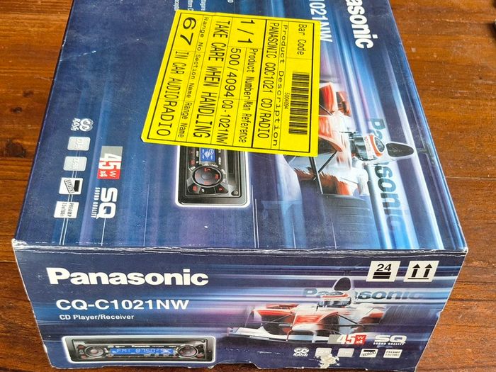 Panasonic CQ-C1021NW RDS car radio FM/AM CD player