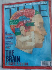 New unopened time magazine THE BRAIN with free cd inside