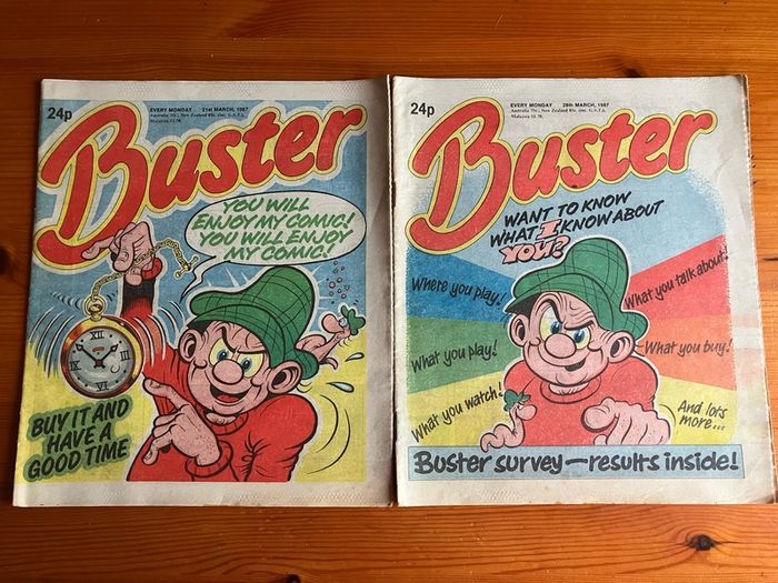 Comics: 'Buster' 1987 (27 magazines)