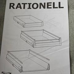 IKEA Rationell Drawers for Faktum Kitchen 50cm
