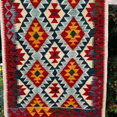 Wool kilim rug from Pakistan - new - handmade