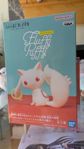 Madoka Magica Fluffy Puffy Kyubey Banpresto Figure