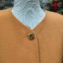 United Colours of Benetton yellow blazer size small medium Postage included Image 2