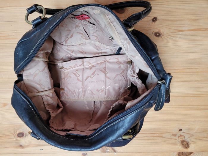 Storksac Leather Nappy Bag
