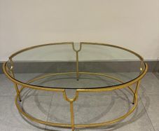 Gold coffee table