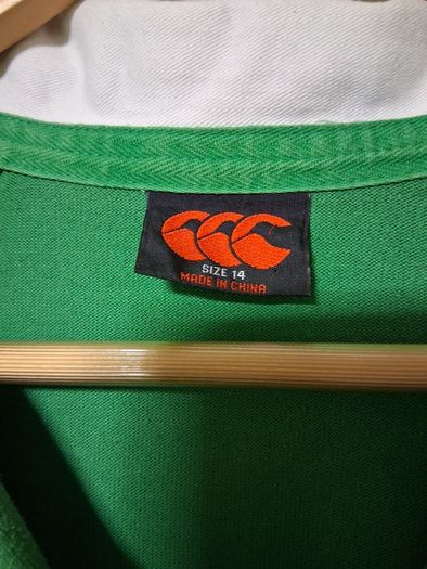 Ireland Rugby Jersey. Official Canterbury Home Jersey From Season 2005 / 2006. Authentic Original. Not A Modern Day Remake.