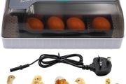 NEW SALE | Incubator Automatic Turning and Hatching, Poultry Hatcher Incubator for 12 Eggs, Lab Incubators with Digital Display and Led Lighting