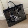 Tote Bag Handbag Black Patent Image 2