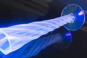 Uranium Glass Antique Vase