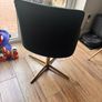 Green Velvet Office/Desk Chair Image 5