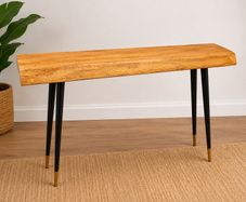 Solid Beech Console Table