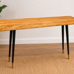 Solid Beech Console Table