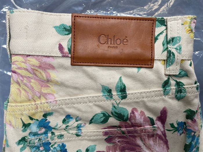 Chloe High-rise Flare Jeans In Denim