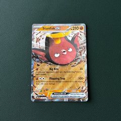 Pokemon Card: Stunfisk ex - 114/217