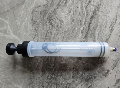 Car Brake Fluid Oil Extractor Auto Oil Change Syringe with Hose Manual Fuel Suction & Filler Fluid Oil Change Evacuator Pump