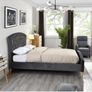 4'6 ft Grey Bedframe, Back Care Mattress & Ikea Coffee Table - FOR SALE Image 5