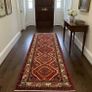 Colourful Persian Hamadan Hand Knotted Runner Rug Carpet Image 4