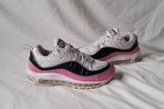 2019 nike air max 98 size 5 eu 38.5 pink/black In excellent condition