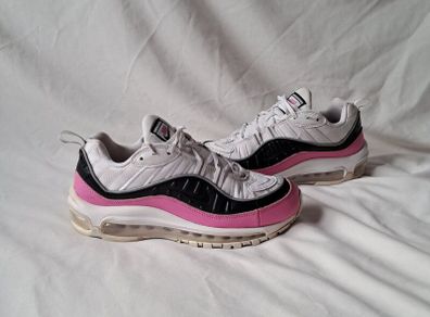 2019 nike air max 98 size 5 eu 38.5 pink/black In excellent condition
