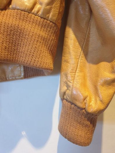70s / 80s vintage leather jacket (extra small)