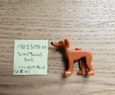 lego 19893pb01 simpsons dog, simpsons series