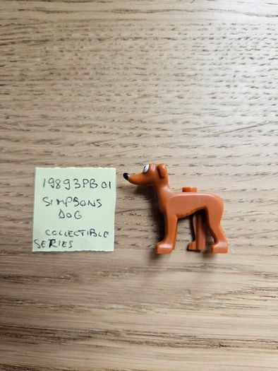 lego 19893pb01 simpsons dog, simpsons series