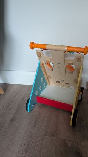wooden walker