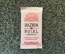 Hazbin Hotel Season Two Trading Cards 2nd Edition Booster Pack Sealed