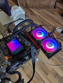 Forgeon Solum 240 ARGB Liquid CPU Cooler Black