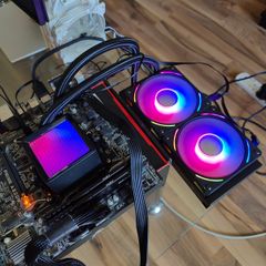 Forgeon Solum 240 ARGB Liquid CPU Cooler Black