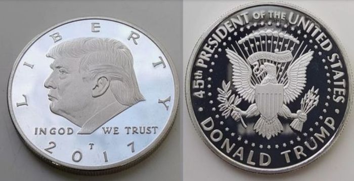 Donald Trump Novelty Collectable Coin