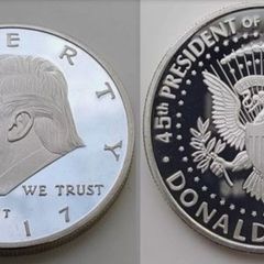 Donald Trump Novelty Collectable Coin